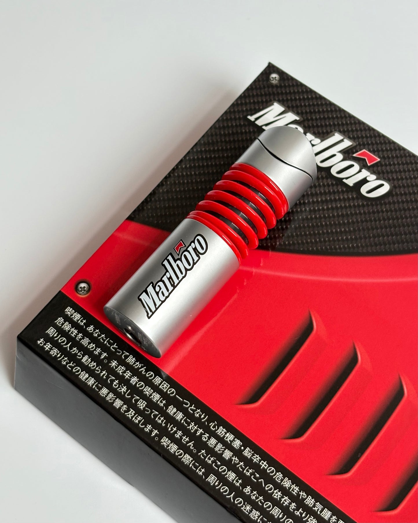 FERRARI F1 ORIGINAL MARLBORO LIGHTER ACCENDINO LECLERC SAINZ SCHUMACHER