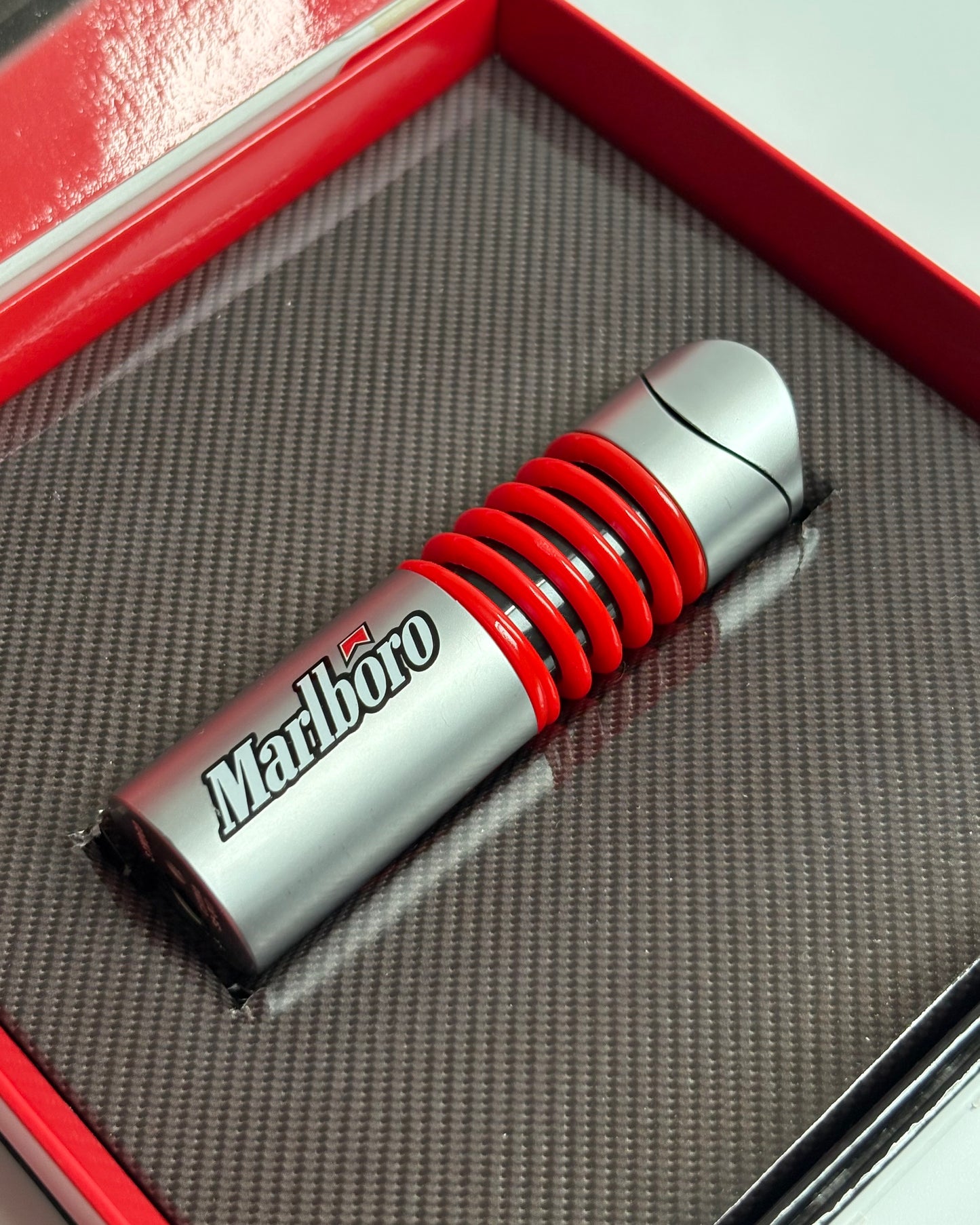 FERRARI F1 ORIGINAL MARLBORO LIGHTER ACCENDINO LECLERC SAINZ SCHUMACHER